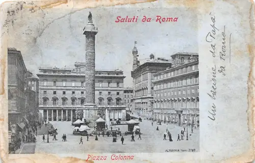 BR32736 Roma Piazza Colonna Italien