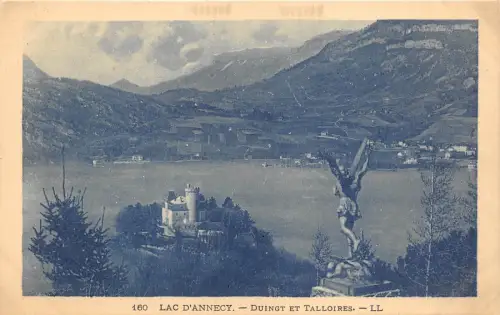 B38551 Lac D`Annecy Duingt et Talloires france