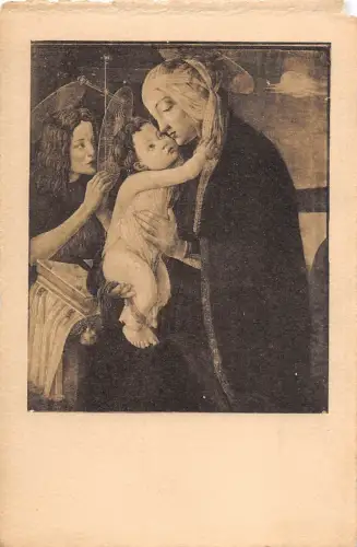 B27501 Art Peintures & Tableaux Sandro Botticelli La Vergine col Bambino