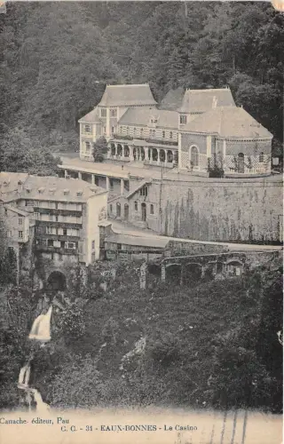 B38801 Eaux Bonnes Le Casino france