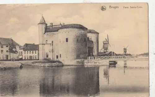 BF32635 Bruges Porte Sainte Croix Belgien Vorder-/Rückbild