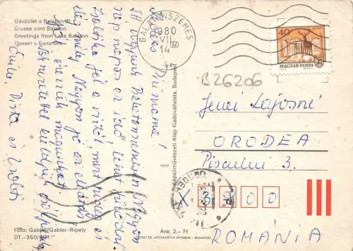 B26206 Schiffsbateaux Balaton