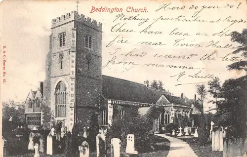 BR78627 beddington church london uk