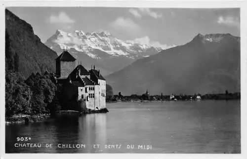 B4972 Château de Chillon Front/Back Scan
