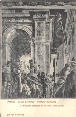 BF5483 padova chiesa eremitani italy cappella montgna Italy