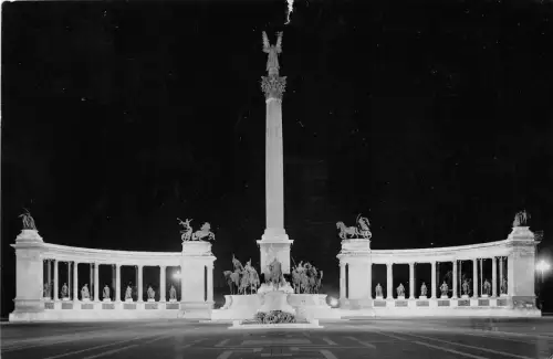 B26284 Budapest Millenium Denkmal Ungarn