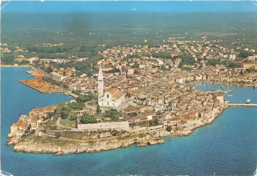 B45438 Rovinj Panorama Kroatien