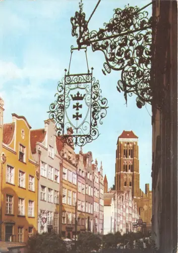 B64025 Polen Danzig Piwna Straße