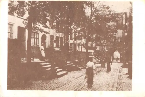 BT3062 Ulioca mariacka Frauengasse mit Frauentor Poland gdansk danzig