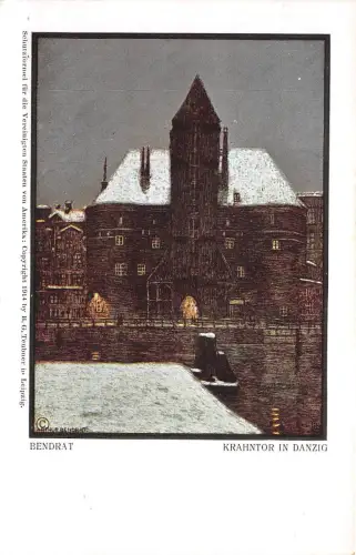 b71552 Polen Danzig Krahntor Polen
