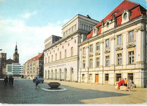 B109469 Polen Legnica Teatr Theater Promenade Straße
