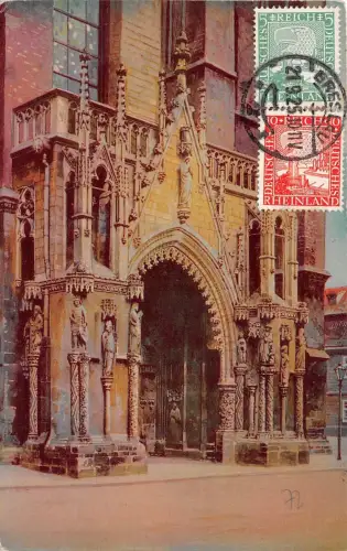 BC60717 Breslau Wroclaw Dom Portal RAR TCV Polen