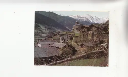 BF32353 anyos vista general valls d andorra 10x5cm front/back image