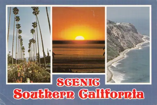 BF18736 Southern California Multi Views USA Front/Back Bild