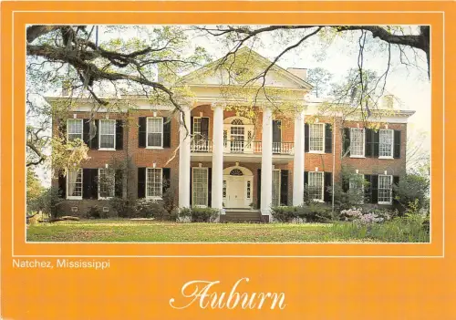BF36369 auburn natchez mississippi USA front/back scan
