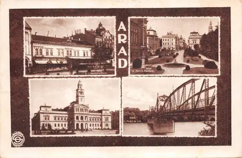 b13459 arad romania vederi multiple