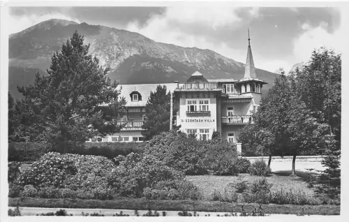 Lot 85 Echtfoto Novy Smokovek Villa Dr Szontagh Slowakei Hotel Novy Smokovec