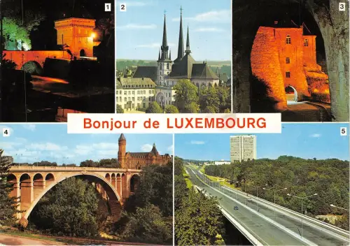 Lot154 luxemburg jacob tower cathedral bridge adolphe