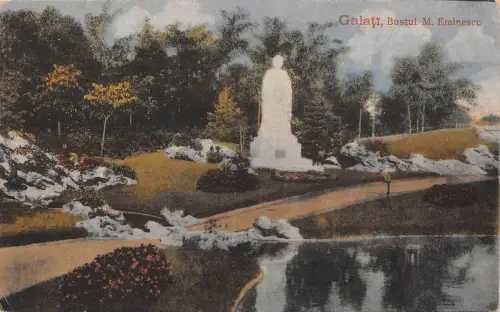B76565 Rumänien Galati Bustul lui Eminescu galatz romania