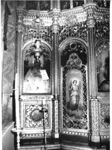 ro198 interior manastirea tismana romania gorj