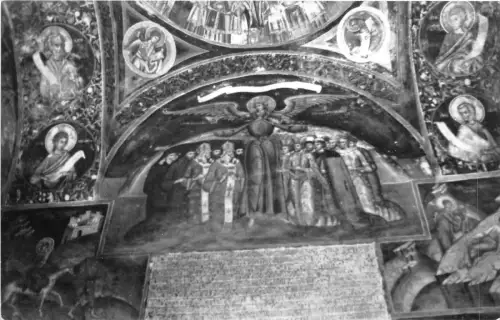 ro175 interior manastirea govora romania echtfoto