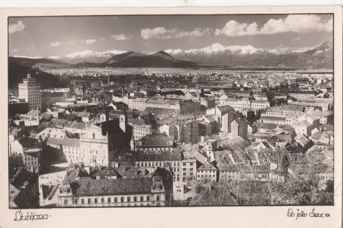 B78708 ljubljana laibach slovenia scan front/back image