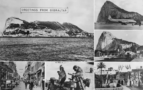 B98084 Grüße aus Gibraltar Avion Flugzeug