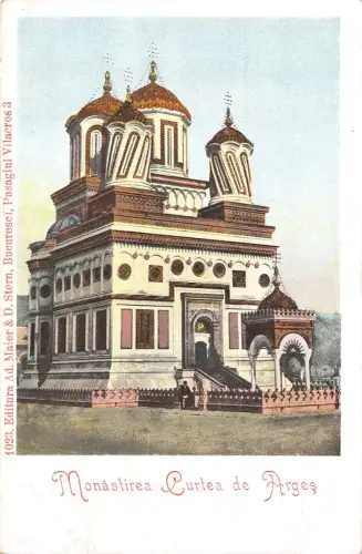 B78428 monastirea curtea de arges manastirea romania