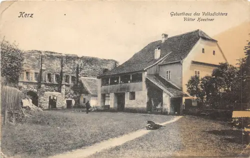 ro471 geburthausdes volksdichters viktor kaestner rumänien sibiu carta