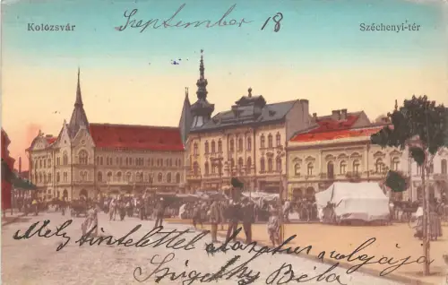 ro8 szechenyi ter kolozsvar romania cluj napoca kolozsvar market