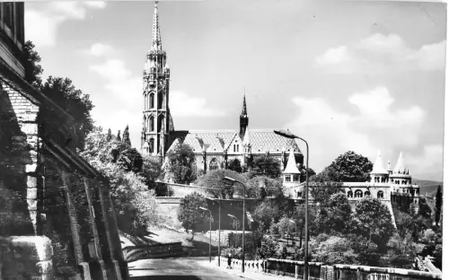 B30875 Budapest Mathias Tempel Ungarn
