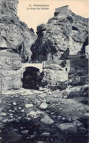 Lot 62 Constantine le pont du diable algeria