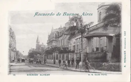 B80820 avenida alvear buenos aires argentina front/back image