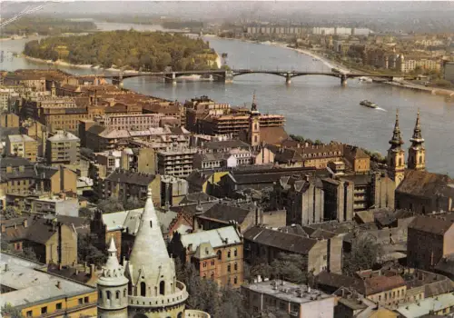 B30804 Budapest Ansicht Buda Ungarn