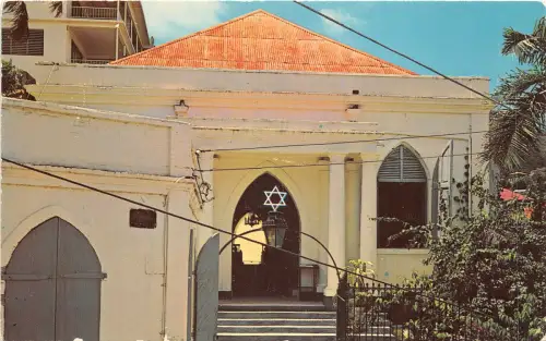Lot162 Karibik Die Synagoge St Thomas Jungferninseln Judaica Synagoge