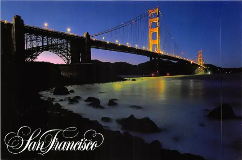 Lot 12 USA San Francisco California The Golden Gate Bridge