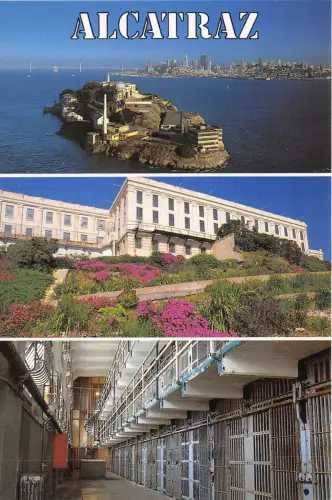 Lot 12 USA San Francisco California Alcatraz Island Federal Prison