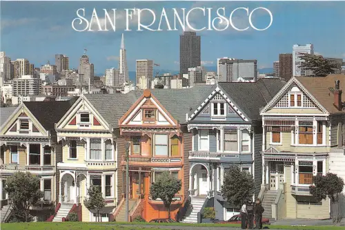 Lot 12 USA San Francisco California Victorian Homes Steiner Street