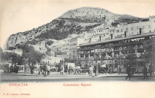 Lot 24 Gibraltar Kasematten Vierkantwagen