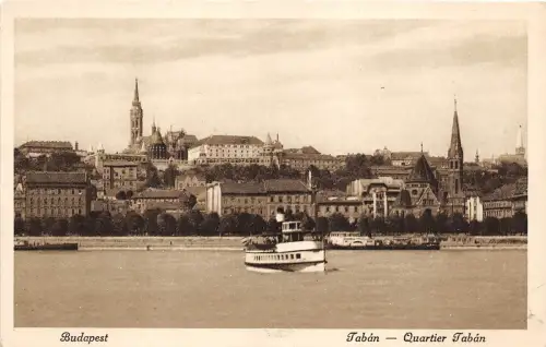 B2595 Ungarn Budapest Taban PPC Front/Back Scan