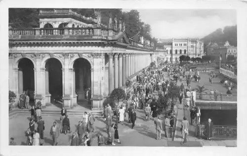 B2716 Tschechien Karlsbad Karlsbad Kolonada Front/Back Scan