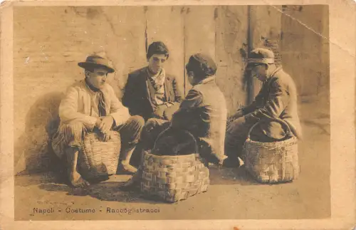 Lot281 Napoli Kostüm Raccogracci Typen Folklore Kostüm Italien