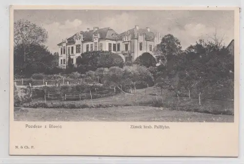 B82299 blovic zamek hrab palffyho czech republic front back image