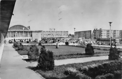 B105976 Rumänien Constanta Piata Garii Der Bahnhofsplatz