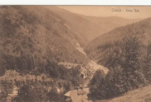 B25056 Valea Rea Sinaia 1911 prahova romania