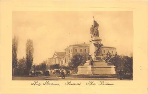B76533 Rumänien Bucuresti Statuia Bratianu