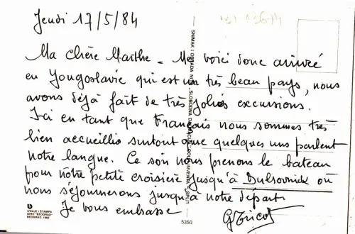 BF13674 Split Croatia Multi Views Front/Back Image