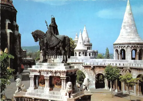 B68352 Ungarn Budapester Fischerbastei