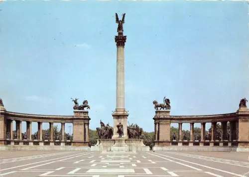 B27959 Budapester Millenniumsdenkmal Ungarn