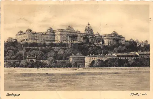 B36382 Budapester Königsschloss Ungarn